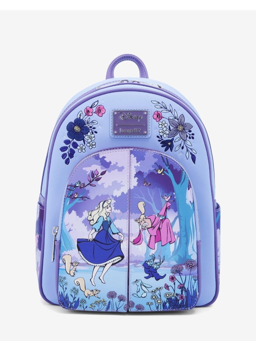 Loungefly Disney Sleeping Beauty Floral Forest Dancing 65th Anniversary nwt